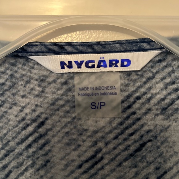 Peter Nygard SP Blue & White Waterfall Cardigan – EUC - Picture 5 of 6